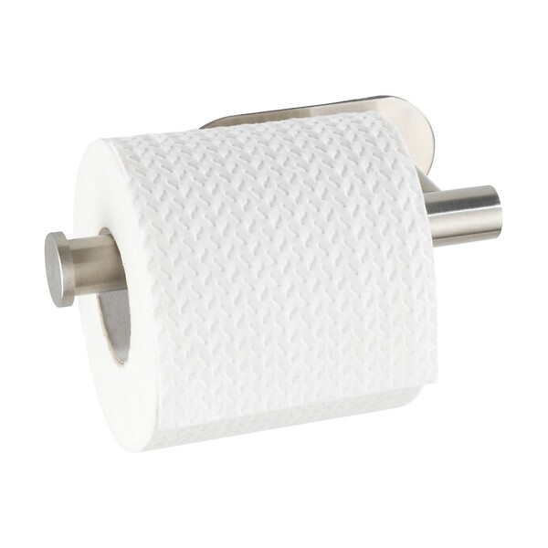 WENKO - Dérouleur papier WC Turbo-Loc Orea - Argenté mat - large