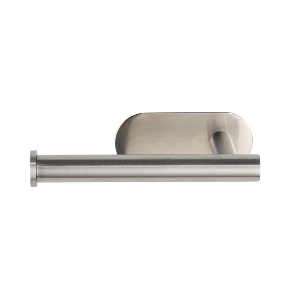 WENKO - Dérouleur papier WC Turbo-Loc Orea - Argenté mat - large