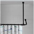 WENKO - Support barre d.douche univers.57cm noir - vignette