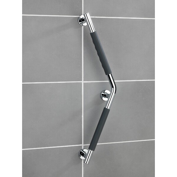 WENKO - Poignée de sécurité acier inox Secura 37x37cm 120 kg - large