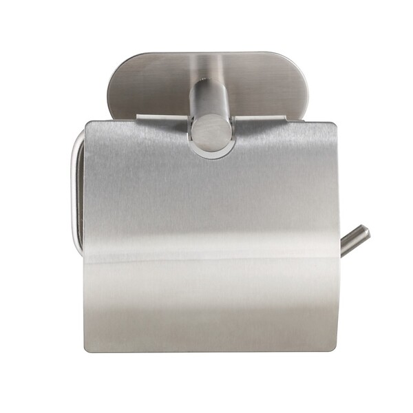 WENKO - Dérouleur papier WC - Turbo-Loc Orea - Noir mat - large