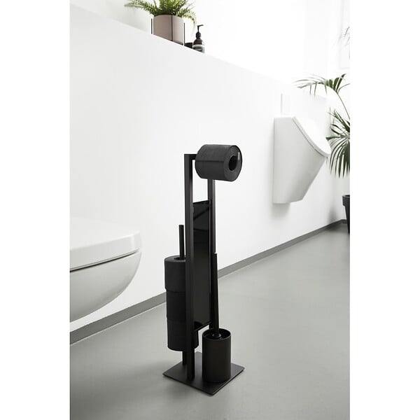 WENKO - Combiné WC Rivalta, noir - large