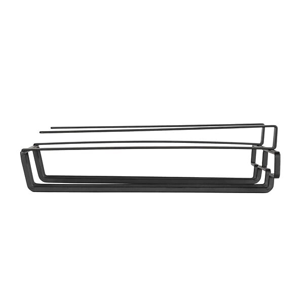 WENKO - Porte-verres pour étagère Klea noir - large