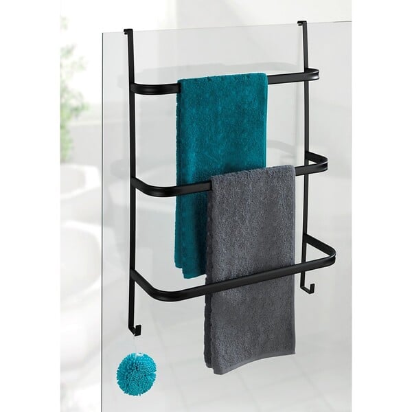WENKO - Porte-serviettes Irpinia noir - large