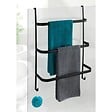WENKO - Porte-serviettes Irpinia noir - vignette