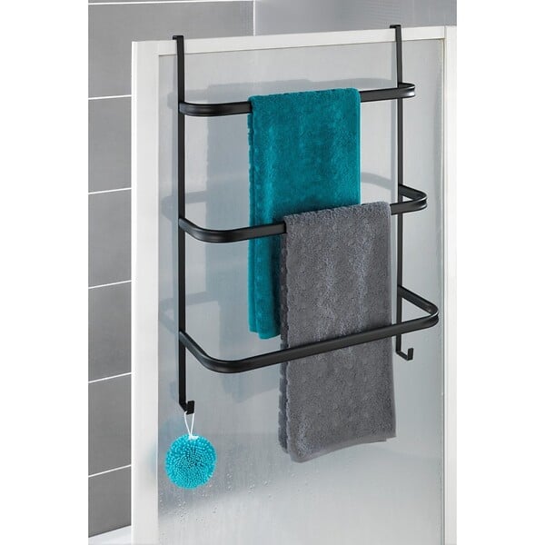WENKO - Porte-serviettes Irpinia noir - large