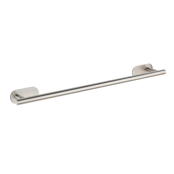 WENKO - Porte-serviettes Orea - Acier inoxydable - Argent mat - 60cm - large