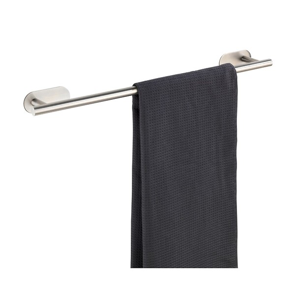 WENKO - Porte-serviettes Orea - Acier inoxydable - Argent mat - 60cm - large