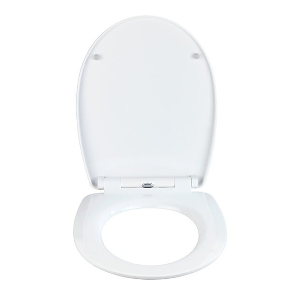 WENKO - Abattant WC thermoplastique Sereno - Easy Close - Blanc - large