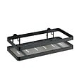 WENKO - Etagère murale universelle Gala - Noir - H.5,5xL.25xP.12cm - vignette