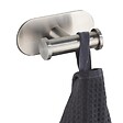 WENKO - Crochet Duo Orea - Acier inox mat - Sans perçage - vignette
