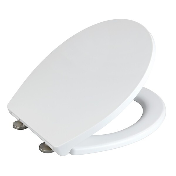 WENKO - Abattant Otsuni easy-close thermoplast blanc - large