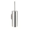 WENKO - Brosse WC fermée suspendue fixation Turbo-Loc Orea - Inox mat - vignette