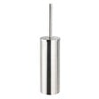 WENKO - Brosse WC fermée suspendue fixation Turbo-Loc Orea - Inox mat - vignette