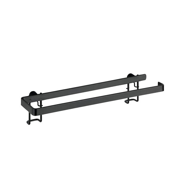 WENKO - Porte essuie-tout en acier Gala - Noir - H.1,5xL.30,5xP.7cm - large