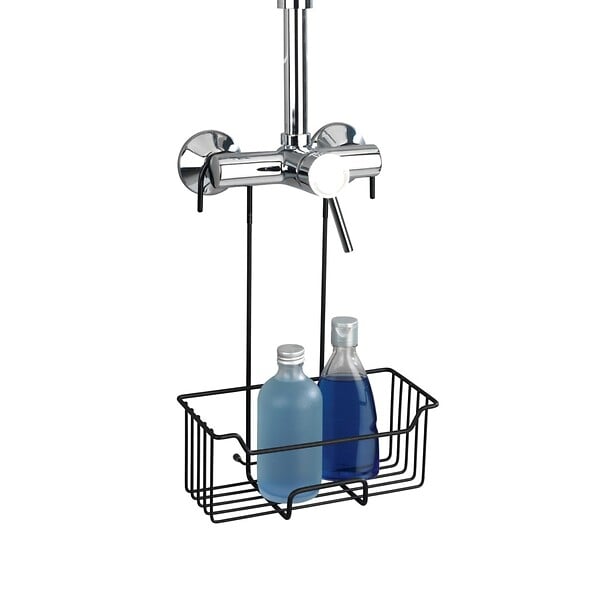WENKO - Serviteur de thermostat inox Milo noir - large