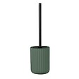 WENKO - Brosse WC Belluno - Céramique - Vert - 42cm - vignette