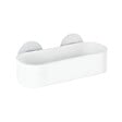 WENKO - Étagère plastique Static-Loc Osimo Blanche sans perçage - vignette