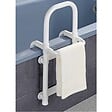 WENKO - Aide entrée baignoire Secura - Aluminium - Blanc - vignette