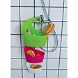 MSV - Panier de rangement Sydney - Plastique - Blanc - 0,5 L - vignette