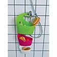 MSV - Panier mural rangement Sydney Blanc 30.5x27.5cm - vignette
