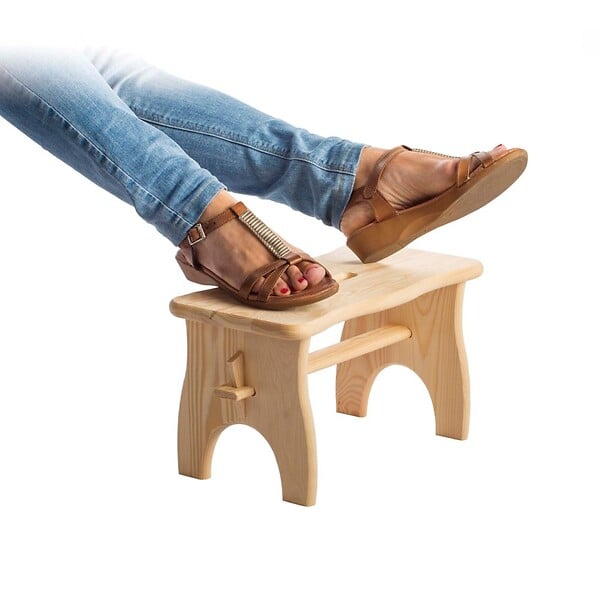 ASTIGARRAGA KIT LINE - Repose-pieds en pin 21x38,5x19 cm - large