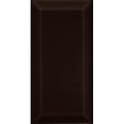 CERAM INDUSTRIE - Metro noir 7.5x15 0.68 m² - vignette