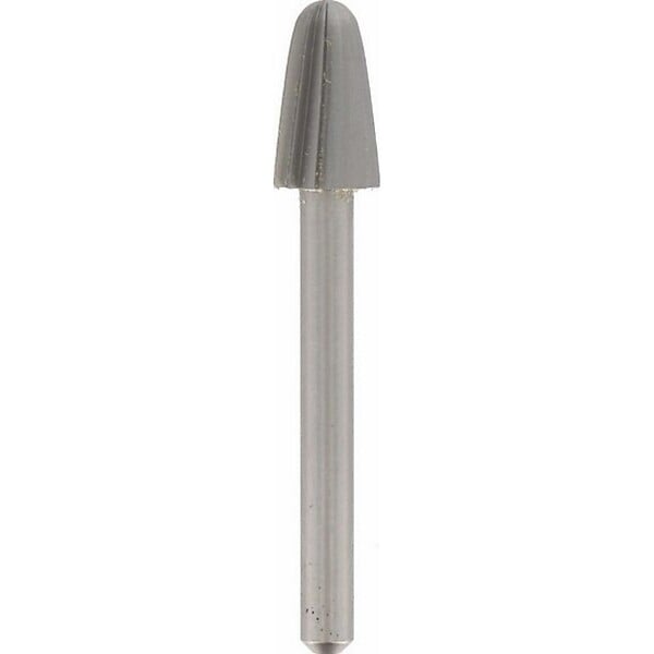 DREMEL - Dremel 117 Lot de 2 fraises acier rapide  ø 6,4mm cône à bout rond - large