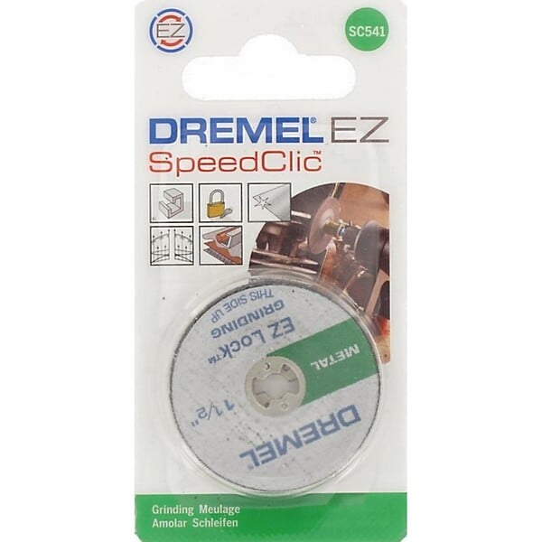 DREMEL - Disques à meuler EZ SpeedClic S541 - Lot 2 - 38mm - large