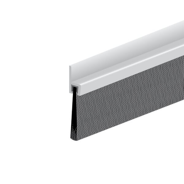 ELLEN - Bas de porte de garage à brosse Ellen IBS 50 1m - large