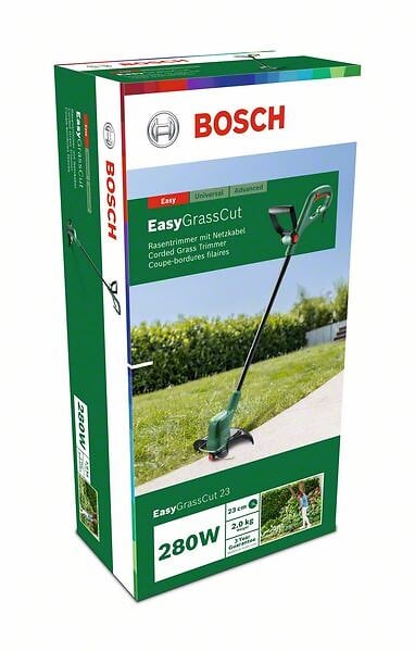 BOSCH - Coupe-bordures électrique filaire - EasyGrassCut 23 - 280 W - large