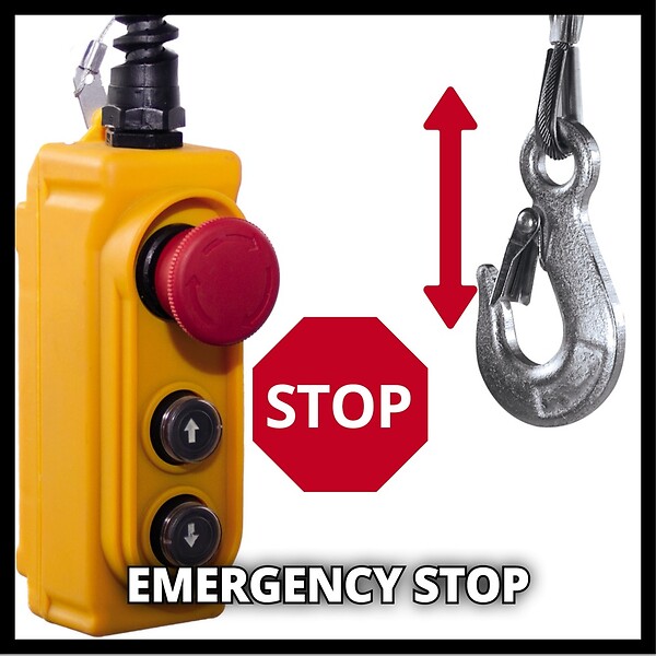 EINHELL - Palan électrique Tc-eh 1000 - large