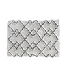 5 FIVE SIMPLY SMART - Tapis de salle de Bain en Coton déco Ethnique Gris 50 x 75 cm - vignette