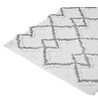 5 FIVE SIMPLY SMART - Tapis de salle de Bain en Coton déco Ethnique Gris 50 x 75 cm - vignette