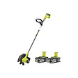 RYOBI - Pack RYOBI Dresse-bordures 18V One+ - 2 batteries LithiumPlus 2.5Ah - RY18EGA-0 - vignette