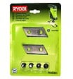 RYOBI - Jeu de 2 lames RYOBI pour broyeurs de végétaux RAC351 - vignette