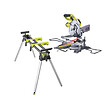 RYOBI - Pack RYOBI Scie à  coupe d'onglets radiale électrique - 1500W - 216mm - EMS216L - Support universel RLS02 - vignette