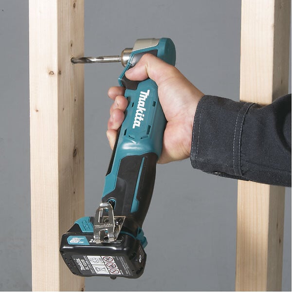 MAKITA - Perceuse Visseuse D'angle Sans Fil 12 V - Cxt Li-ion - Ø 10 Mm À Clé (produit Seul) - large