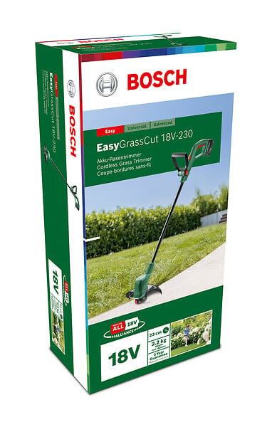 BOSCH - Coupe-bordures EasyGrassCut 18-230 - 18V - Batterie 2Ah + chargeur - large