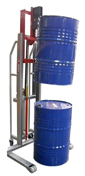 FIMM - Fimm - élévateur à Fûts Charge 300 Kg Métal Et Plastique 220 L 1240 Mm - large