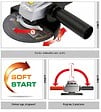 FAR TOOLS - Meuleuse d'angle 2200W Diam 230 mm KL 230C Fartools - vignette