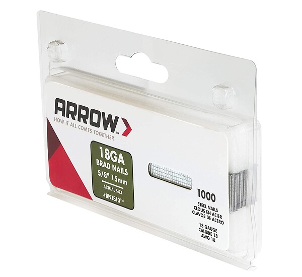 ARROW - Boîte de 1000 pointes BN1810-15 mm Arrow - large