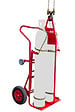 FIMM - Fimm - Diable Porte Bouteille Charge 250 Kg élingable 2 Bouteilles Avec Béquille Et Basculement Assisté - vignette
