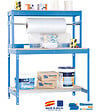 SIMON RACK - Simonrack - Kit Etabli 1440x1500x750mm - Bt-4 1500 Bleu/bois - vignette