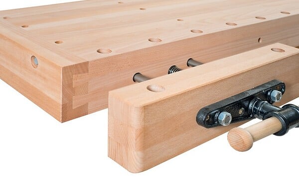RAMIA - Ramia - Etabli De Bois Pro (bois De Hêtre Massif) 2120x790x870 Mm - Premium Monster - large