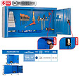 SIMON RACK - Simonrack - Armoire De Rangement Murale 675x1200x275mm Bleu - Cabinet Tools Pannel 1200 - vignette