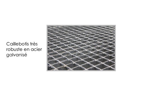 FIMM - Fimm - Bac De Rétention En Acier Galvanisé à Chaud Charge 1200 Kg 4 Fûts Capacité 440 L - large