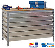 SIMON RACK - Simonrack - Kit Etabli Avec Tiroirs 840x900x600mm - Bt-5 Box6 900 Gris Fonce/bois - vignette