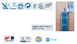 SIMON RACK - Simonrack - Kit Etabli 865x1800x750mm Bleu/bois - Bt6 -1800 - vignette