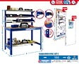 SIMON RACK - Simonrack - Kit Etabli 1440x900x600mm Charge 400kg -  Simonwork Bt-1 900 Galva/bois - vignette